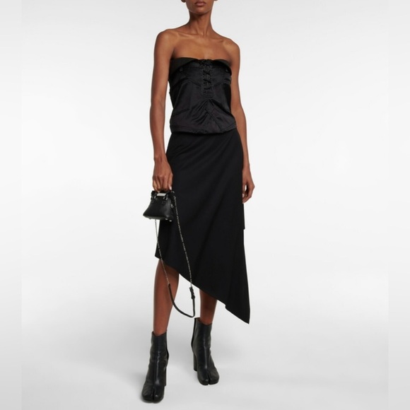 NWT Maison Margiela- Silk Satin Corset. Size US 4 - Picture 1 of 16